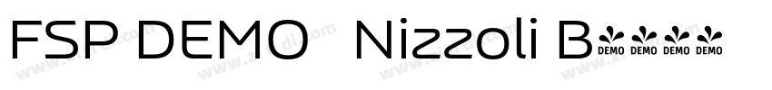 FSP DEMO   Nizzoli B字体转换